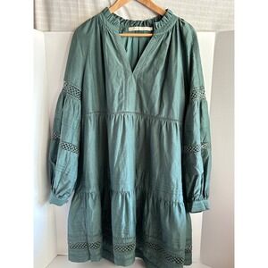 Marie Oliver Sheridan Dress Spruce sz Small- Excellent New Tags Removed $285